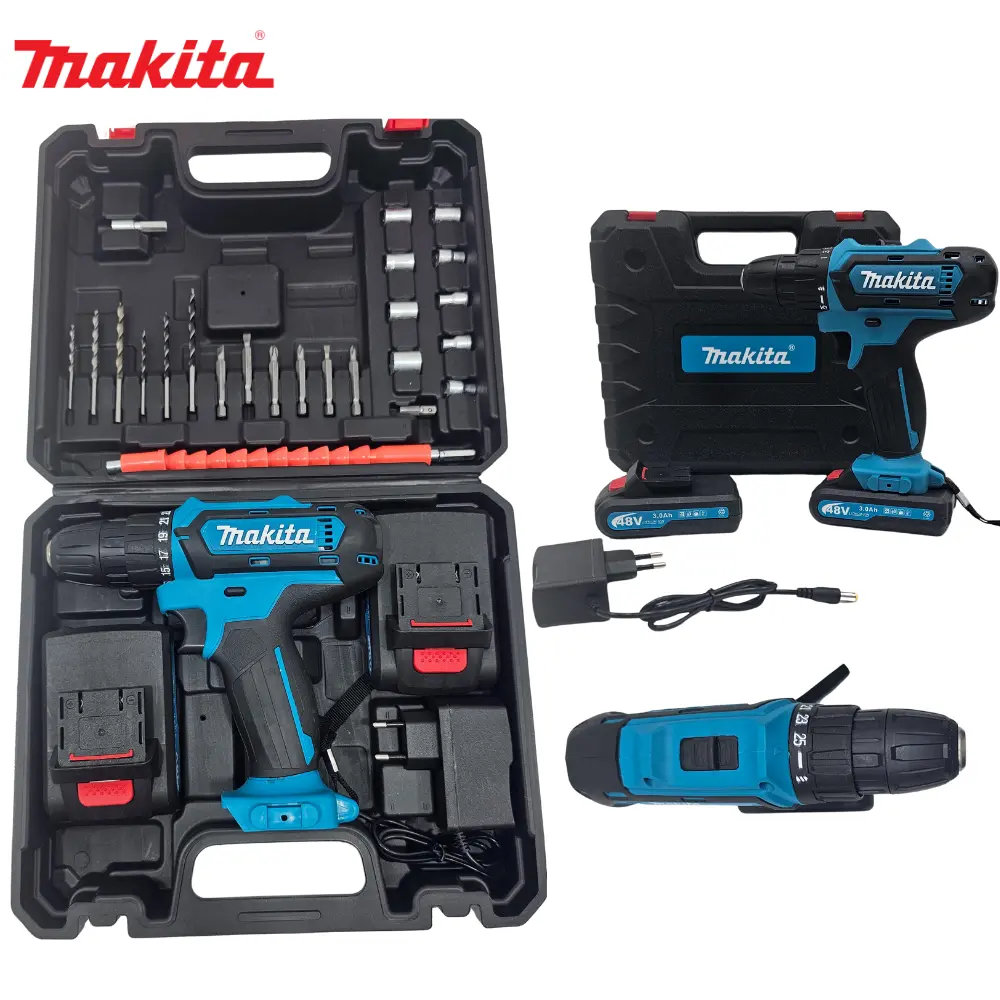 COFFRET VISSEUSE MAKITA 28 PIÈCES AVEC 2 BATTERIES