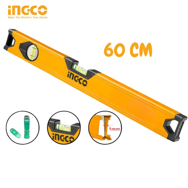 NIVEAU ALUMINIUM 60 CM SS HSL58060