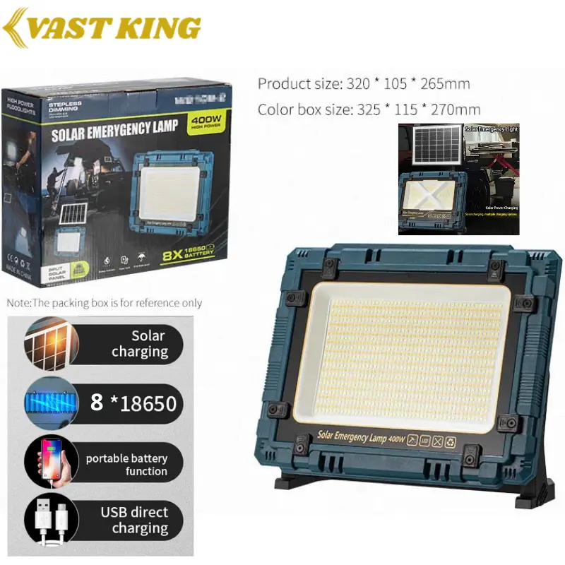 PROJECTEUR SOLAIRE 400W VAST KING MMT8-2 