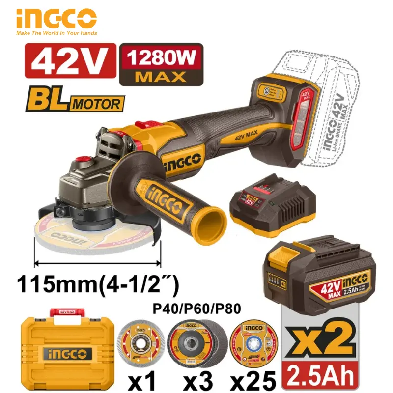CORDLESS ANGLE GRINDER CAGLI4128102