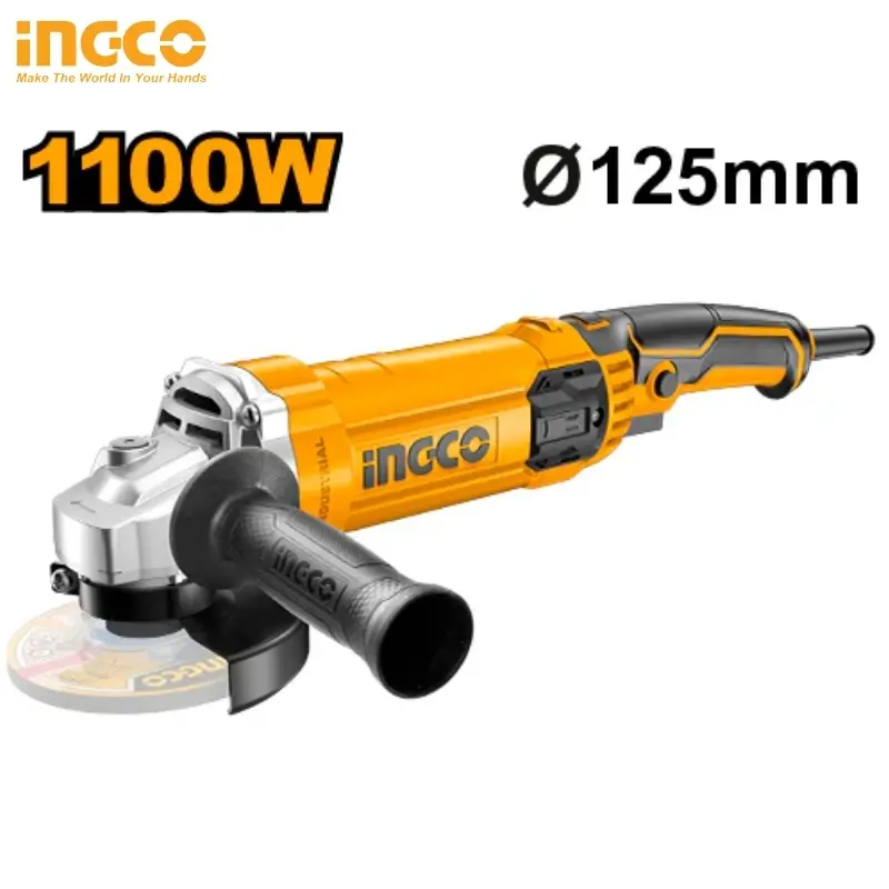 MEULE À DISQUE  ANGLE GRINDER - 1100W SANS VITESSE AG110038 