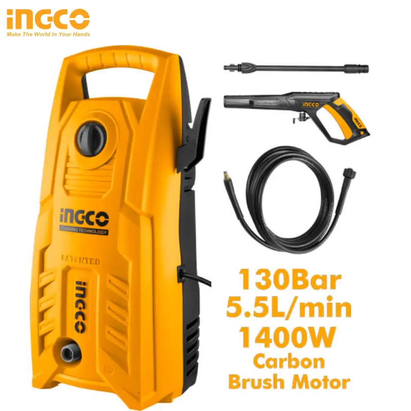 NETTOYEUR HAUTE PRESSION INGCO 1400W HPWR14008*