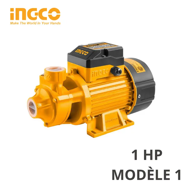 POMPE A EAU 1 HP MODEL 1 INGCO