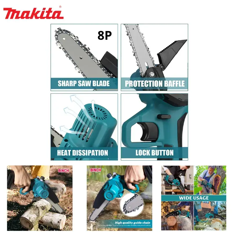 TRONÇONNEUSE 8 POUCES MAKITA 2521-12/MMT10-3