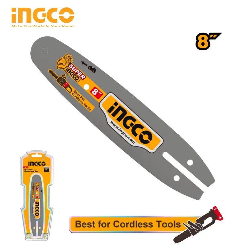 GUIDE-CHAÎNE DE TRONÇONNEUSE 8″ INGCO AGSB50801