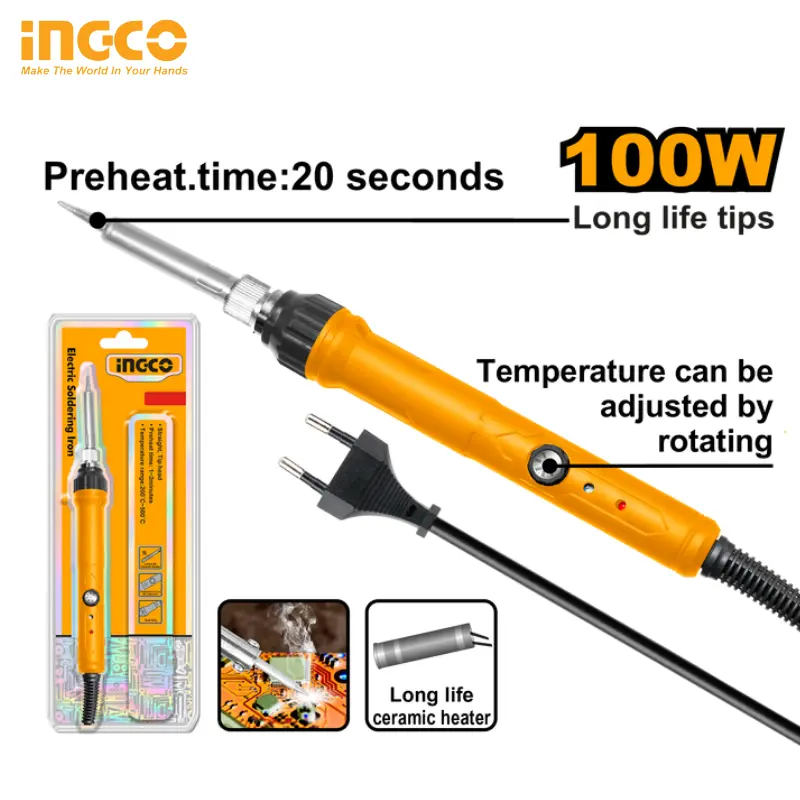 FER A SOUDER THERMIQUE 100W INGCO SI0110831
