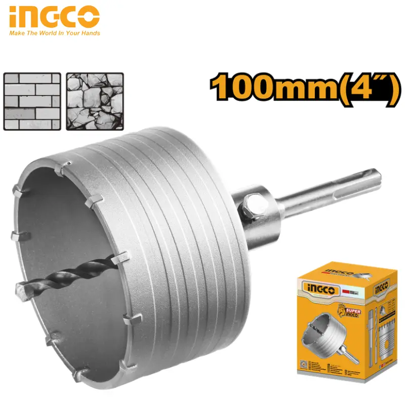 TREPAN DE CAROTTAGE INGCO 100MM HCB1001