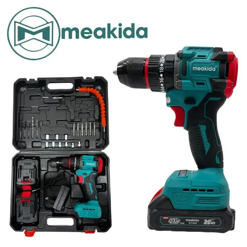 VISSEUSE 21V 3.0AH 2 BATTERIE MEAKIDA