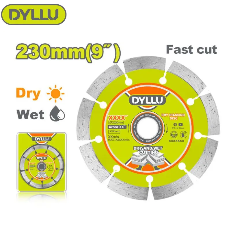 DISQUE DIAMANT À SEC DYLLU DTDC1K05