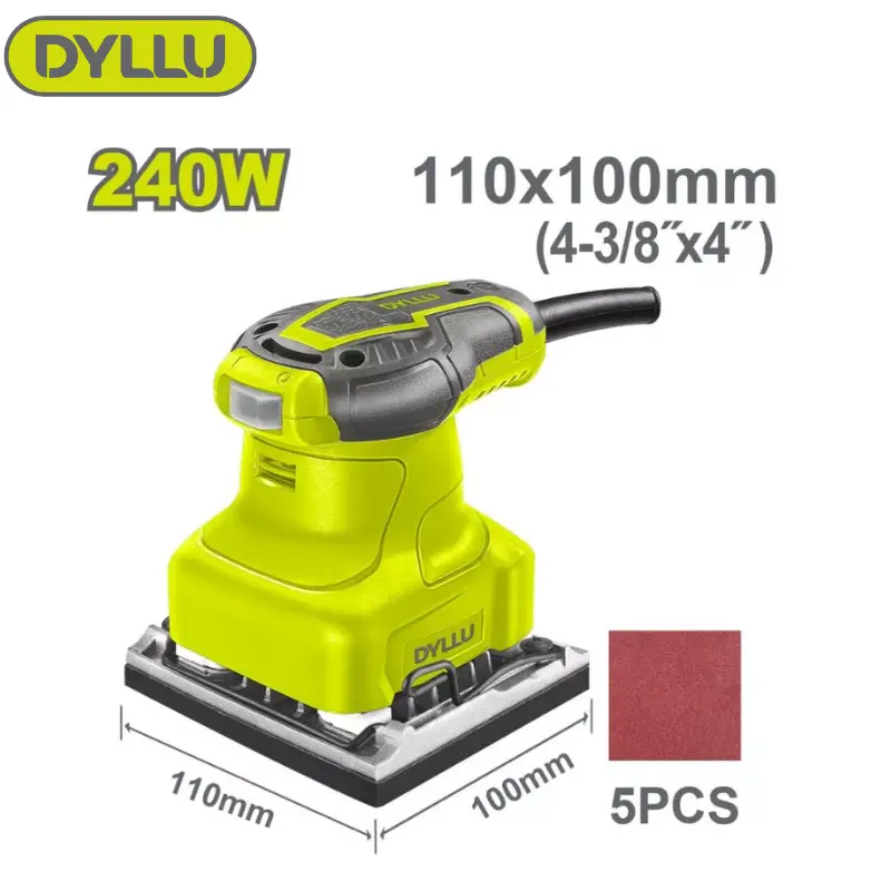 PALM SANDER 240W 110X100MM DYLLU DTFA1503