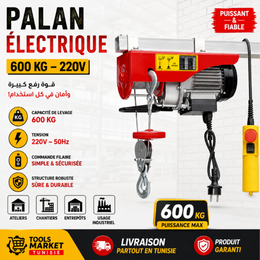 [1MMT20-1] PALAN ÉLECTRIQUE  600KG 1MMT20-1
