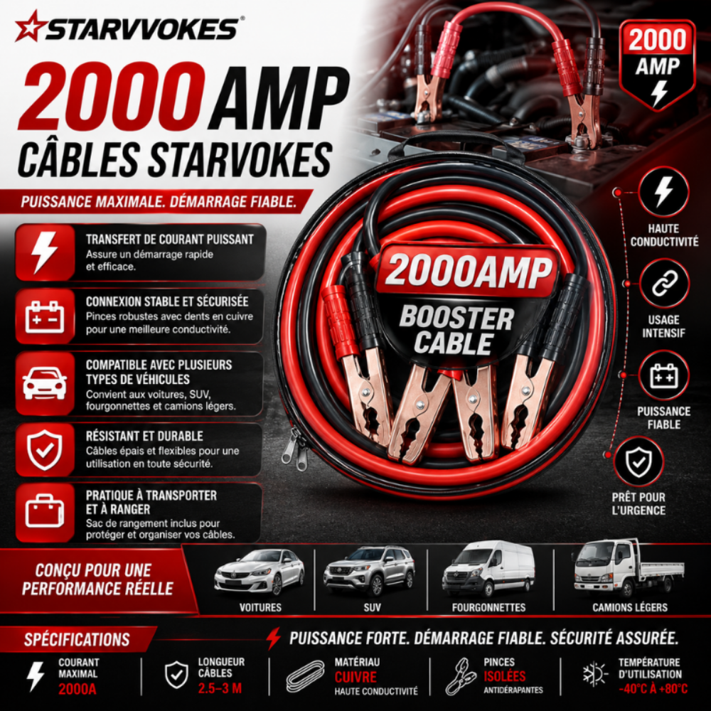 [1MMT15-17] CABLES STARVOKES 2000 A 1MMT15-17