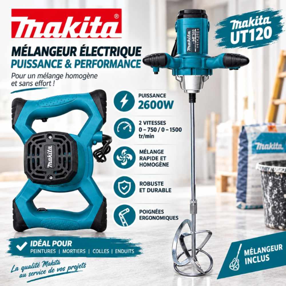 MALAXEUR MAKITA 2600W MAKITA 1MMT2-2
