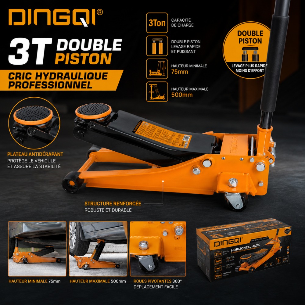 CRIC 3T DOUBLE PISTON