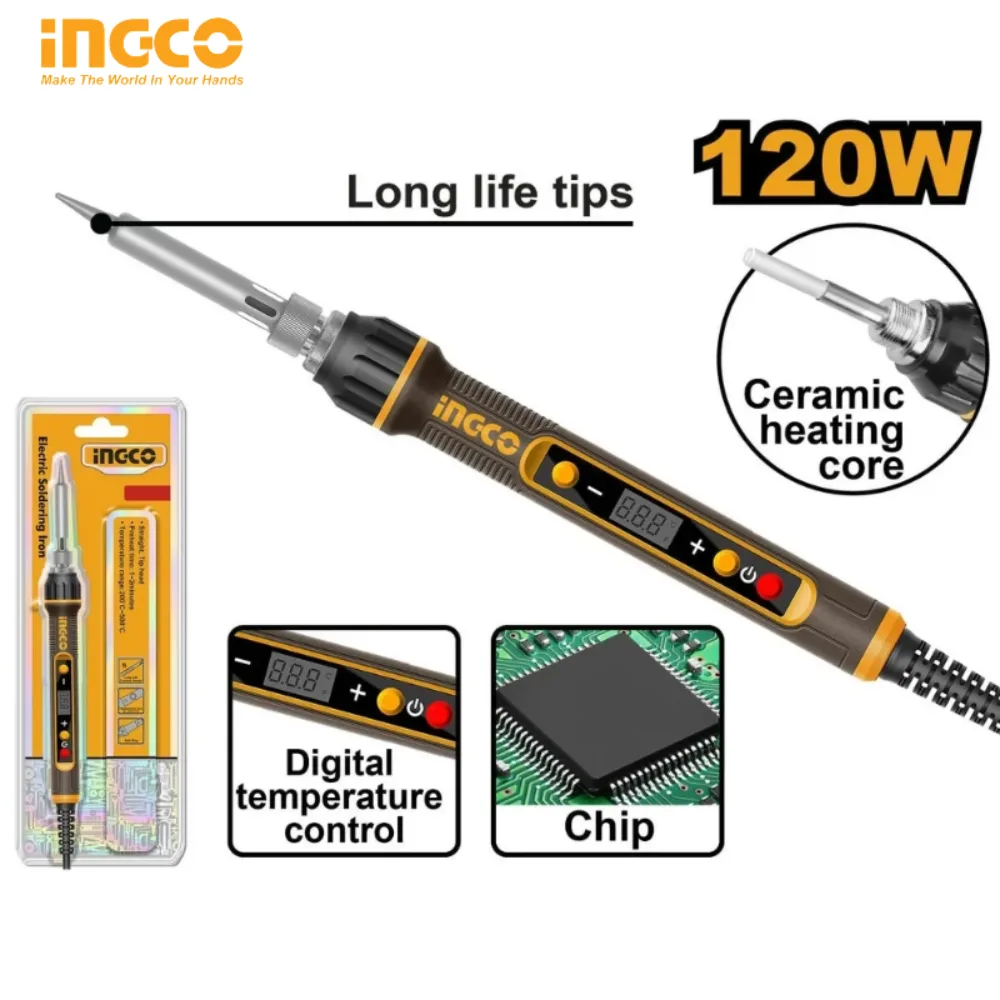 FER À SOUDER ÉLECTRIQUE INGCO 120W SI01610