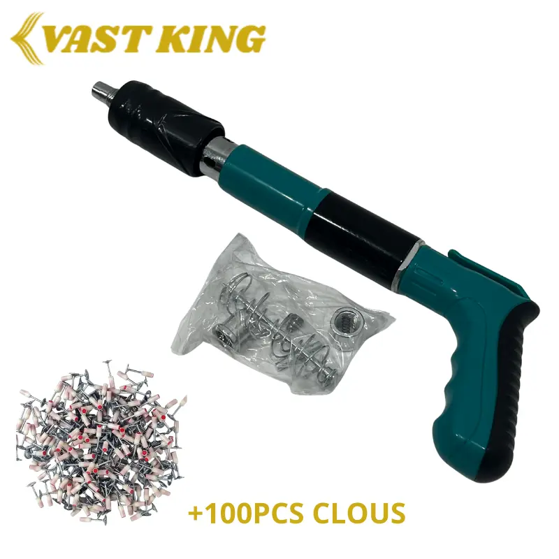 PISTOLET À CHOC VAST KING SANS COFFRET 100PCS CLOU GRATUITE MMT11-7 