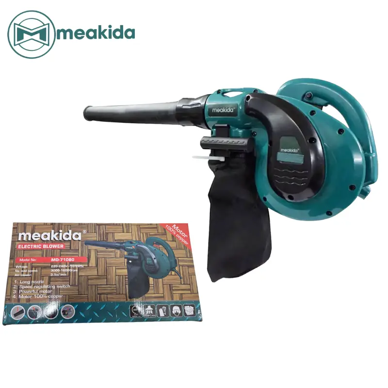 SOUFFLEUR ASPIRATEUR 1050W MEAKIDA 