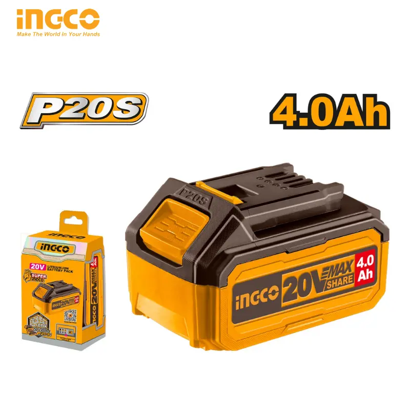 BATTERIE 20V 4.0AH INGCO FBLI20021