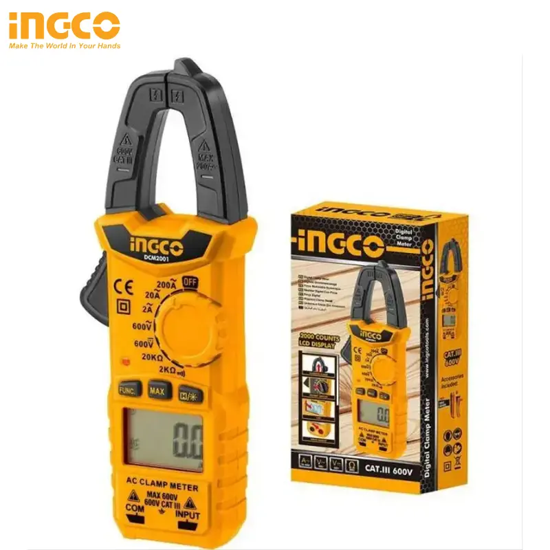MULTIMETRE / DIGITAL AC CLAMP METER INGCO DCM2001