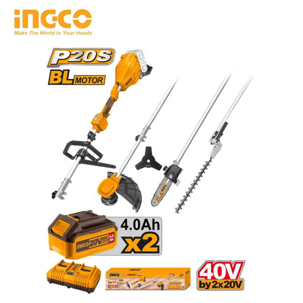 CORDLESS MULTI GARDEN TOOLS 40V INGCO CSTLI2040386
